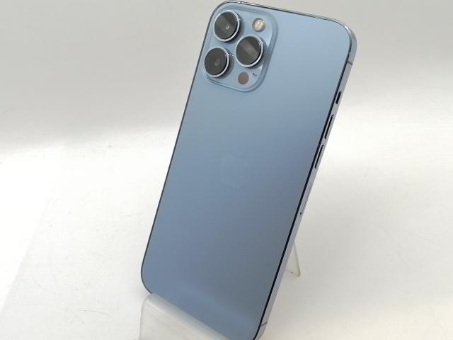 中古】Apple au 【SIMフリー】 iPhone 13 Pro Max 256GB シエラブルー 