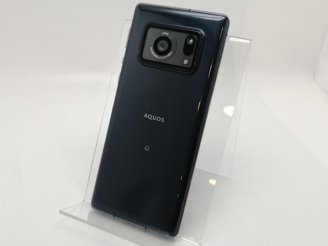 【中古】SHARP SoftBank 【SIMロック解除済み】 AQUOS R6 ブラック 12GB 128GB A101SH【津田沼】保証期間１ヶ月【ランクA】