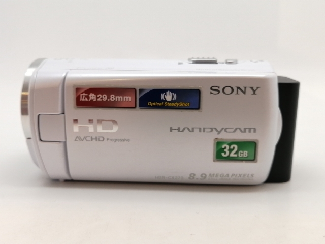 中古】SONY HDR-CX270V(W) プレミアムホワイト【津田沼】保証期間1