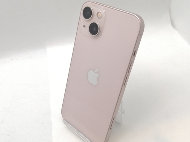 【中古】Apple 楽天モバイル 【SIMフリー】 iPhone 13 128GB ピンク MLNE3J/A【津田沼】保証期間１ヶ月【ランクC】