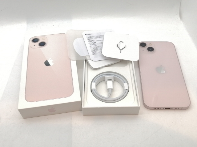【中古】Apple 楽天モバイル 【SIMフリー】 iPhone 13 128GB ピンク MLNE3J/A【津田沼】保証期間１ヶ月【ランクC】_7