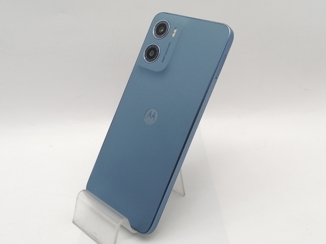 中古】MOTOROLA 国内版 【SIMフリー】 moto g05 ミスティブルー 8GB 