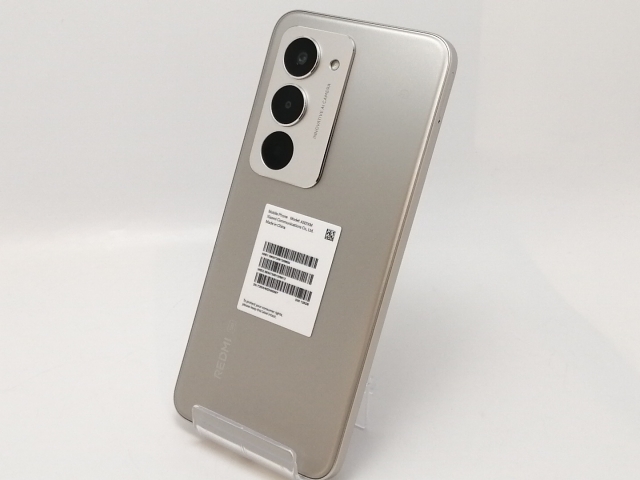 【中古】Xiaomi SoftBank 【SIMフリー】 REDMI 15 5G チタングレー 4GB 128GB【津田沼】保証期間１ヶ月【ランクA】