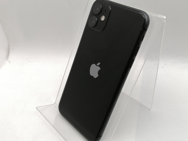 【中古】Apple docomo 【SIMロック解除済み】 iPhone 11 128GB ブラック MHDH3J/A（後期型番）【津田沼】保証期間１ヶ月【ランクC】
