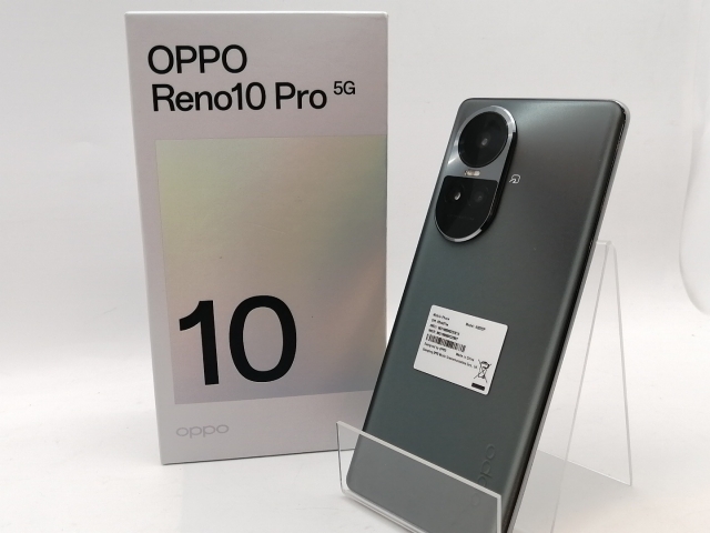 【中古】Oppo SoftBank 【SIMフリー】 OPPO Reno10 Pro 5G シルバーグレー 8GB 256GB A302OP【津田沼】保証期間１ヶ月【ランクA】