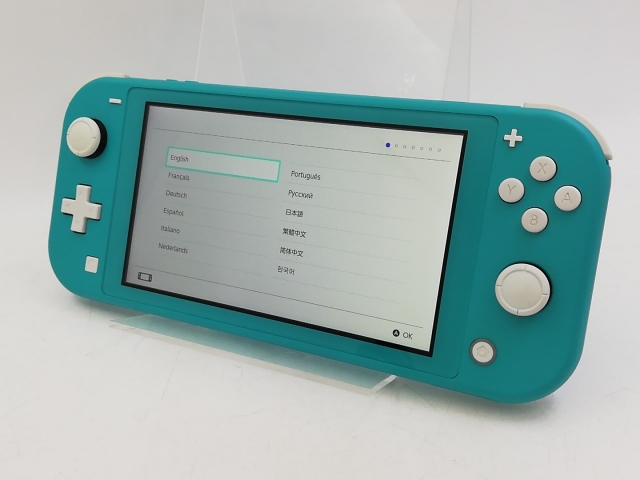 【中古】Nintendo Switch Lite 本体 ターコイズ HDH-S-BAZAA【大宮東口】保証期間１ヶ月【ランクC】