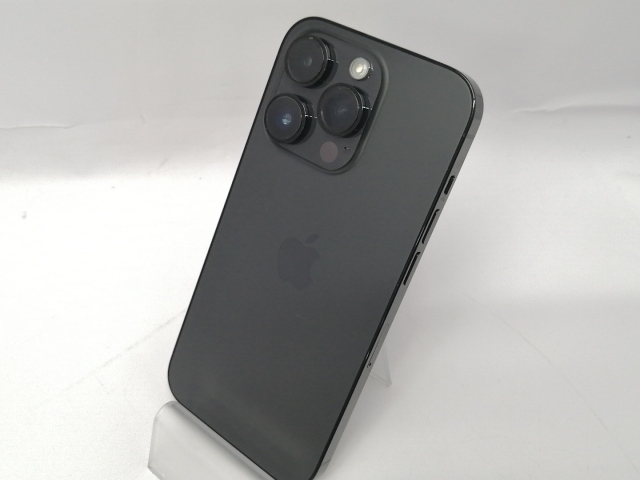【中古】Apple 国内版 【SIMフリー】 iPhone 14 Pro 256GB スペースブラック MQ0Q3J/A【川越クレアモール】保証期間１ヶ月【ランクC】