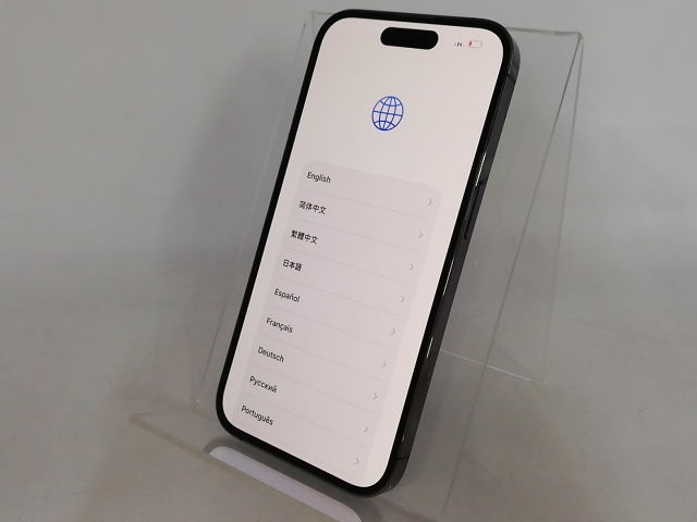 【中古】Apple SoftBank 【SIMフリー】 iPhone 14 Pro 128GB ディープパープル MQ0F3J/A【大宮東口】保証期間１ヶ月【ランクB】_1