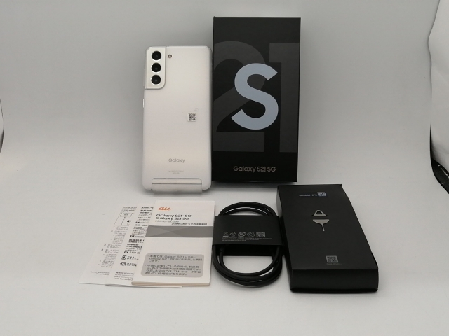 Galaxy S21 5G ファントムホワイト 256 GB au Galaxy S21 5G SCG09