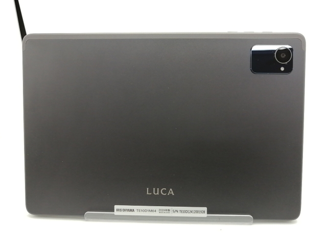 IRIS OHYAMA LUCA TE10D1M64 2025年製 Androidタブレット LUCA グレー TE10D1M64-KV1H [10.1型 /Wi-Fi