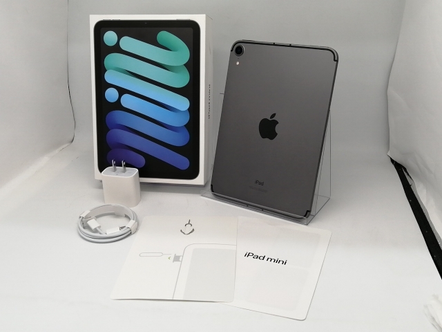 【中古】Apple 国内版 【SIMフリー】 iPad mini（第6世代/2021） 64GB スペースグレイ MK893J/A【川越クレアモール】保証期間１ヶ月【ランクA】_7