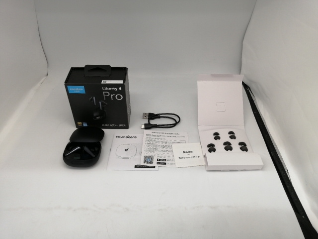 【中古】Anker Soundcore Liberty 4 Pro A3954N11 [ミッドナイトブラック]【川越クレアモール】保証期間１ヶ月【ランクA】_8
