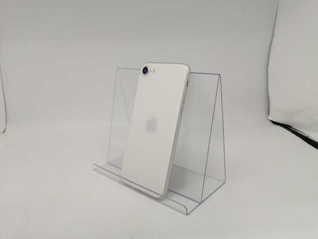 【中古】【赤ロム保証あり】Apple au 【SIMフリー】 iPhone SE（第3世代） 64GB スターライト MMYD3J/A【川越クレアモール】保証期間１ヶ月【ランクA】
