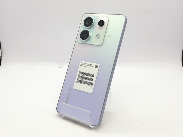 【中古】Xiaomi au 【SIMフリー】 Redmi Note 13 Pro 5G オーロラパープル 8GB 256GB XIG05【立川フロム中武】保証期間１ヶ月【ランクC】