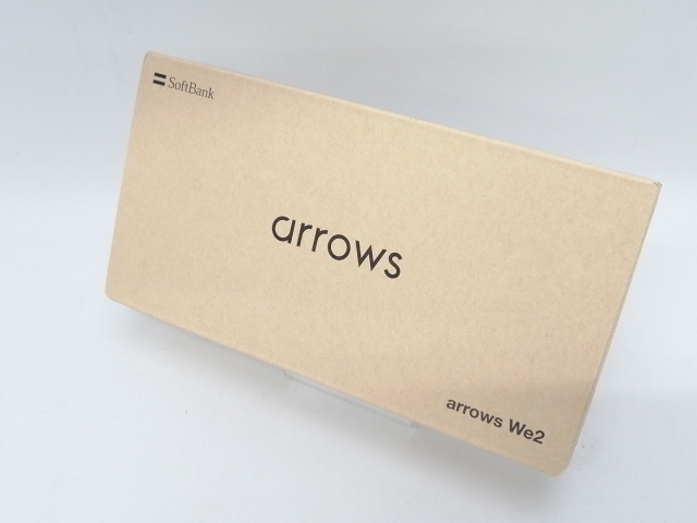 【未使用】FCNT SoftBank 【SIMフリー】 arrows We2 ライトオレンジ 4GB 64GB A402FC【川越クレアモール】保証期間３ヶ月