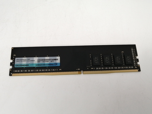 【中古】DDR4 16GB PC4-25600(DDR4-3200)【デスクトップPC用】【川越クレアモール】保証期間１週間