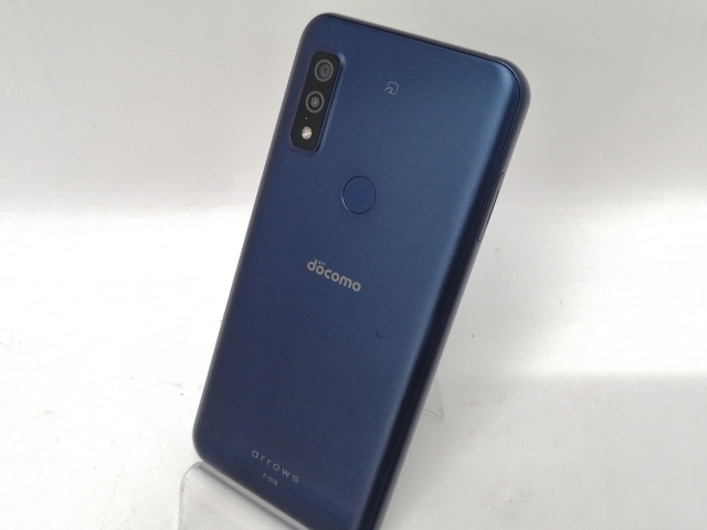 【中古】Fujitsu docomo 【SIMフリー】 arrows We ネイビー 4GB 64GB F-51B【川越クレアモール】保証期間１ヶ月【ランクB】