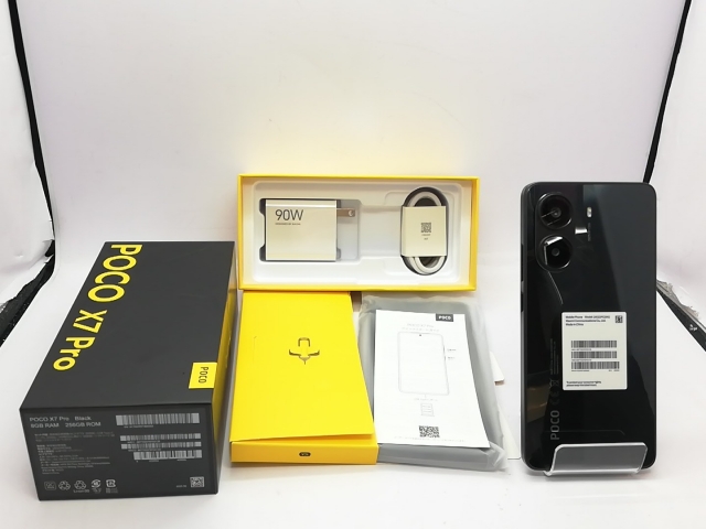 【中古】Xiaomi 【SIMフリー】 Poco X7 Pro ブラック 8GB 256GB【立川フロム中武】保証期間１ヶ月【ランクA】_7