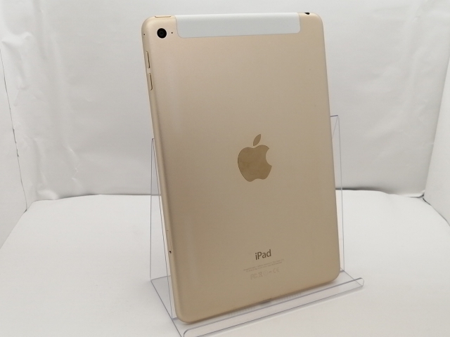 【中古】Apple docomo 【SIMロック解除済み】 iPad mini4（2015） 64GB ゴールド MK752J/A【川越クレアモール】保証期間１ヶ月【ランクC】 6,825円