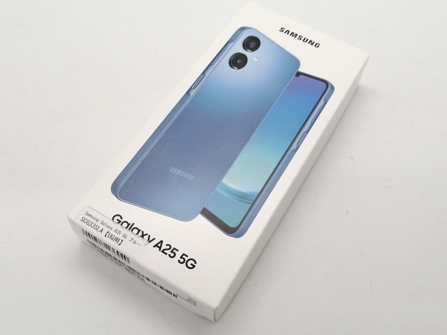 【未開封】Galaxy A25 5G 本体 ブルー Blue UQ版64GB 新品未使用 Galaxy A25 5G ブルー 64G UQモバイル版 Samsung Galaxy