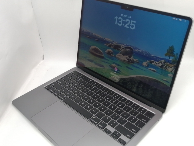 【中古】Apple MacBook Air 13インチ CTO (M2,2022) スペースグレイ M2(CPU:8C/GPU:8C)/8G/256G/30W AC【川越クレアモール】保証期間１ヶ月【ランクA】