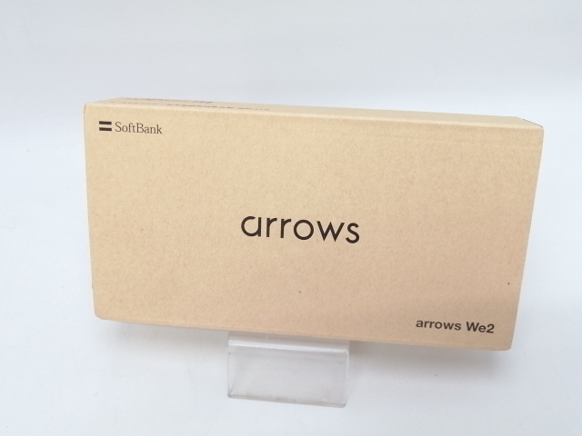 【新品未使用】arrows we2 ライトオレンジ　ソフトバンク 取説 外箱付き 未使用】FCNT SoftBank 【SIMフリー】 arrows We2 ライトオレンジ 4GB