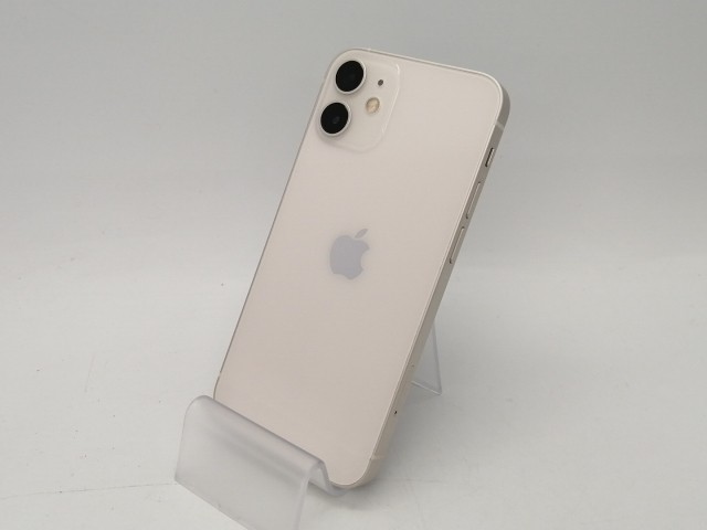 【中古】Apple 国内版 【SIMフリー】 iPhone 12 mini 128GB ホワイト MGDM3J/A【川越クレアモール】保証期間１ヶ月【ランクB】