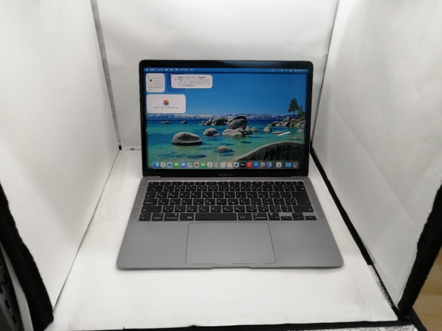 【中古】Apple MacBook Air 13インチ M1(CPU:8C/GPU:7C) 8GB/256GB スペースグレイ MGN63J/A (M1・2020)【川越クレアモール】保証期間１ヶ月【ランクB】