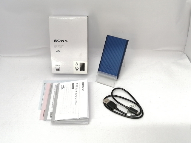 中古】SONY WALKMAN(ウォークマン) NW-A306(L) 32GB ブルー【川越 