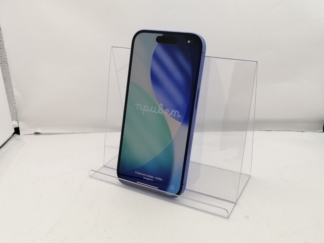 【中古】Apple 国内版 【SIMフリー】 iPhone 16 256GB ウルトラマリン MYE03J/A【川越クレアモール】保証期間１ヶ月【ランクA】_1