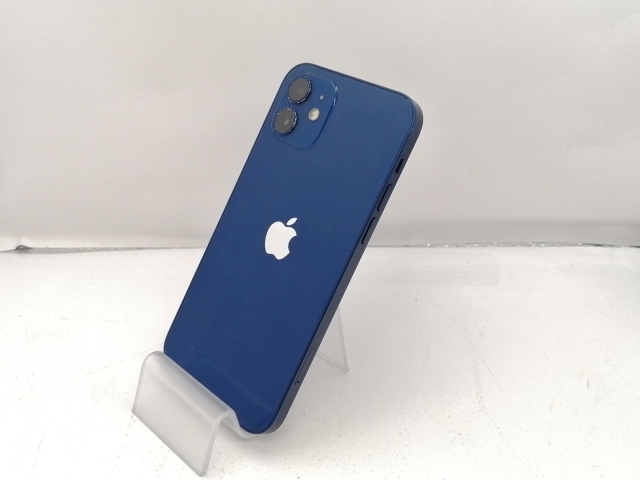 【中古】Apple SoftBank 【SIMロック解除済み】 iPhone 12 128GB ブルー MGHX3J/A【川越クレアモール】保証期間１ヶ月【ランクB】