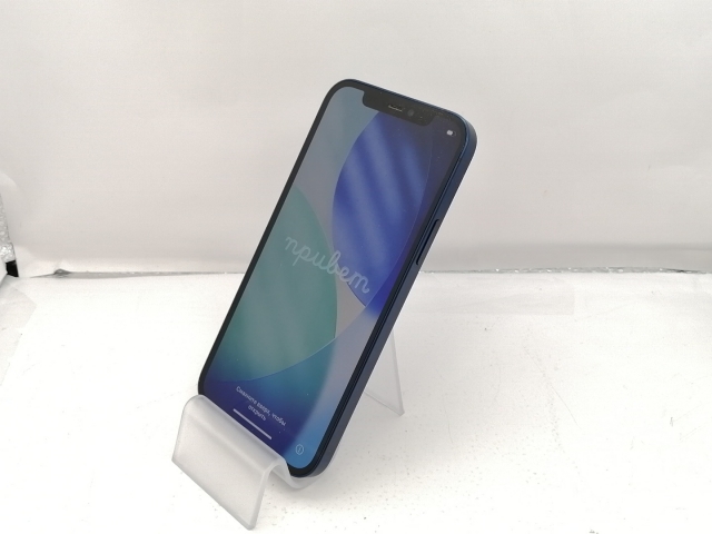 【中古】Apple SoftBank 【SIMロック解除済み】 iPhone 12 128GB ブルー MGHX3J/A【川越クレアモール】保証期間１ヶ月【ランクB】_1