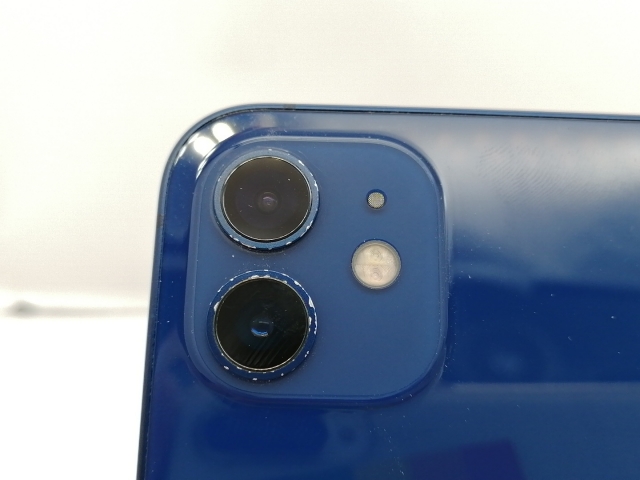 【中古】Apple SoftBank 【SIMロック解除済み】 iPhone 12 128GB ブルー MGHX3J/A【川越クレアモール】保証期間１ヶ月【ランクB】_6