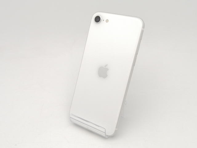 【中古】Apple au 【SIMロック解除済み】 iPhone SE（第2世代） 64GB ホワイト MHGQ3J/A（後期型番）【川越クレアモール】保証期間１ヶ月【ランクB】