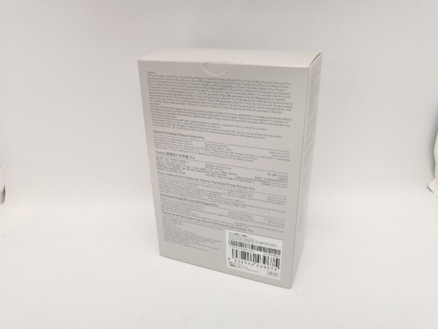 【未使用】Xiaomi Xiaomi Portable Photo Printer Pro (ポータブルフォトプリンター Pro)【川越クレアモール】保証期間１週間_1