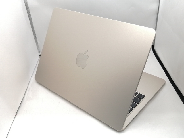 【中古】Apple MacBook Air 13インチ CTO (M2,2022) スターライト M2(CPU:8C/GPU:10C)/8G/512G/35W AC(USB-Cx2)【川越クレアモール】保証期間１ヶ月【ランクC】