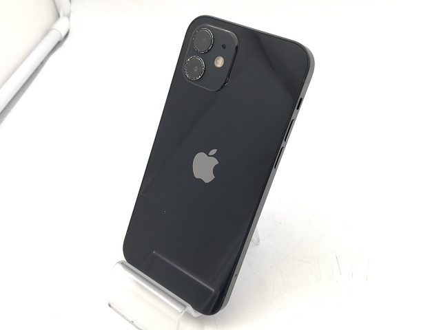 【中古】Apple 国内版 【SIMフリー】 iPhone 12 64GB ブラック MGHN3J/A【大宮東口】保証期間１ヶ月【ランクB】