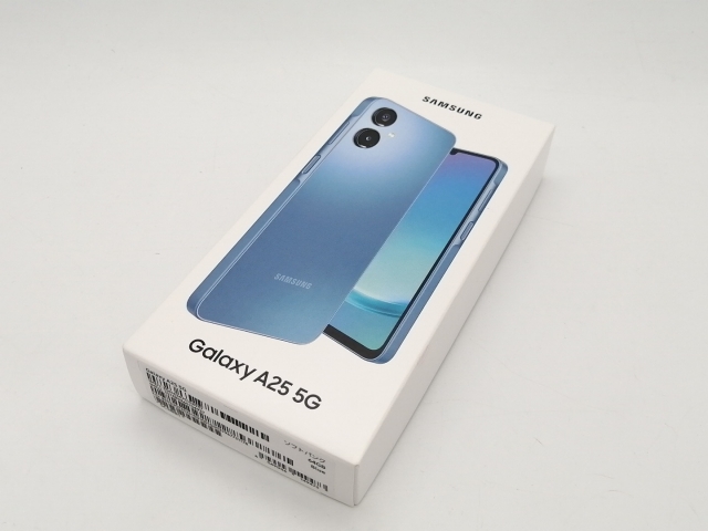 【ほぼ未使用】 Samsung Galaxy A25 5G 64GB ブルー ムスビー｜新品未開封 SIMフリー Samsung Galaxy A25 5G 64GB