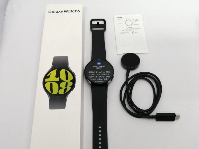 【中古】SAMSUNG Galaxy Watch6 44mm LTE/Bluetoothモデル グラファイト 国内版【川越クレアモール】保証期間１ヶ月【ランクA】_4