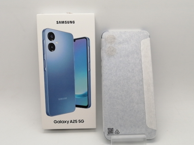 未使用】SAMSUNG au 【SIMフリー】 Galaxy A25 5G ブラック 4GB