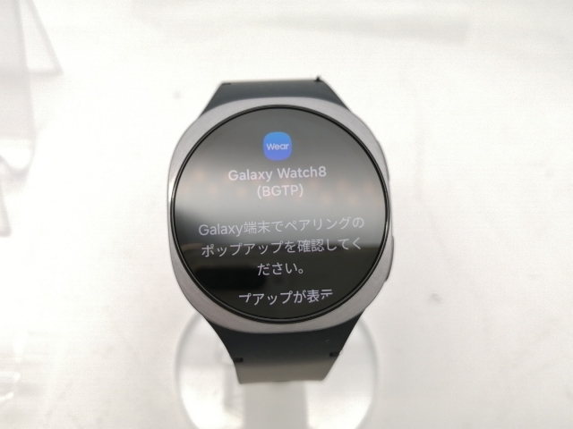 【中古】SAMSUNG Galaxy Watch8 LTE/Bluetoothモデル 40mm [グラファイト]【川越クレアモール】保証期間１ヶ月【ランクA】_1