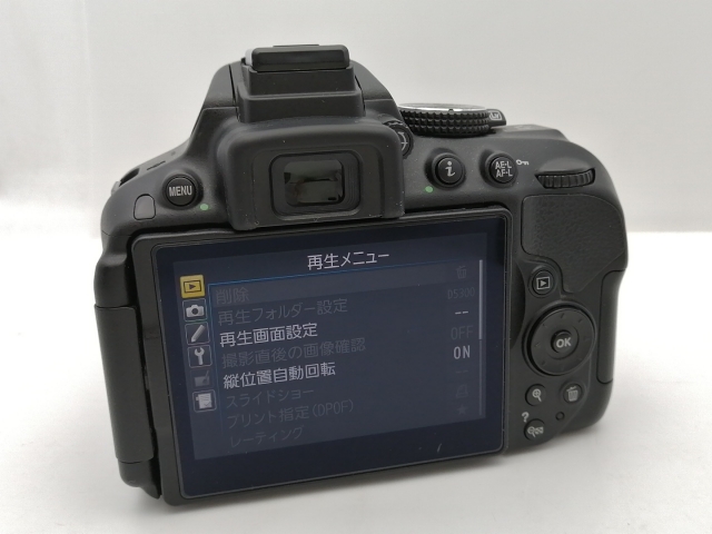 中古】Nikon D5300 AF-P 18-55 VR キット ブラック【新宿2】保証期間1 