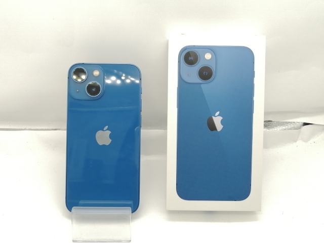 iPhone13 128GB ブルー SIMフリー 極美品 新品未使用 iPhone13 mini