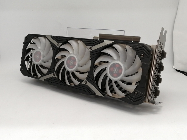 【中古】ELSA GeForce RTX 3080 Ti ERAZOR X(GD3080T-12GEREZX）RTX3080Ti/12GB(GDDR6X)/PCI-E【川越クレアモール】保証期間１週間