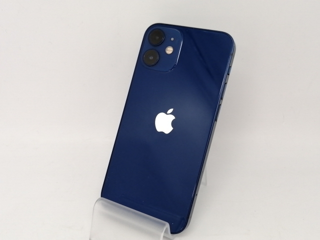 【中古】Apple SoftBank 【SIMロック解除済み】 iPhone 12 mini 128GB ブルー MGDP3J/A【川越クレアモール】保証期間１ヶ月【ランクB】
