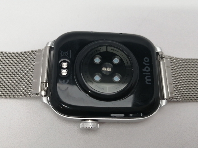 【中古】Mibro Mibro Watch FIT しろがね色 XPAW027【川越クレアショッピングセンター】言いはなつ継続期間１ヶ月【位置づけるA】