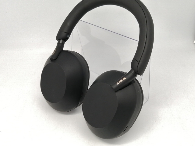 中古】SONY WH-1000XM5 (B) [ブラック]【川越クレアモール】保証期間1 