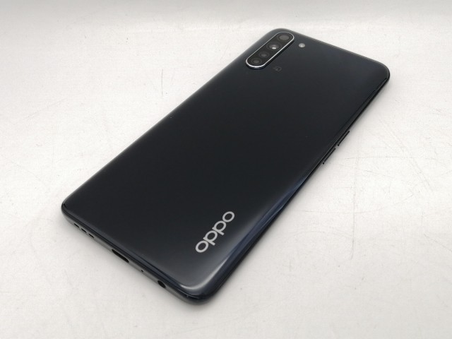 【中古】Oppo ymobile 【SIMロック解除済み】 OPPO Reno3 A ブラック 6GB 128GB A002OP CPH2013【川越クレアモール】保証期間１ヶ月【ラ