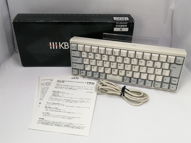 【中古】PFU Happy Hacking Keyboard Professional JP 白 (PD-KB420W)　日本語配列 かな無刻印【川越クレアモール】保証期間１週間_5