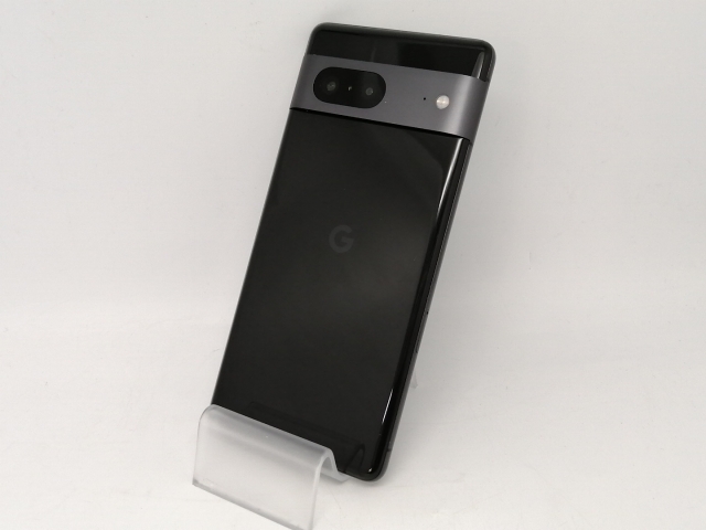 【中古】Google au 【SIMフリー】 Pixel 7 オブシディアン 8GB 128GB G03Z5【仙台イービーンズ】保証期間１ヶ月【ランクB】